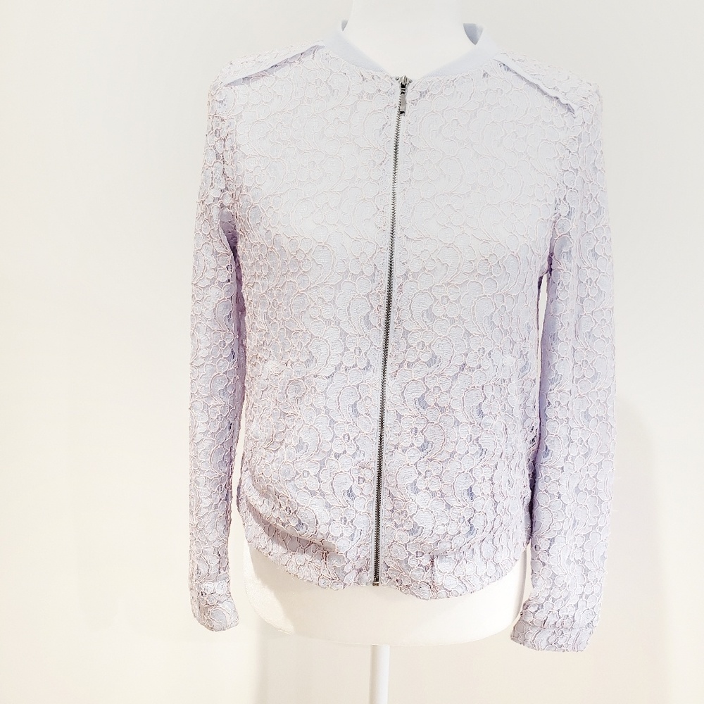 Lauren Conrad Floral Lace Jacket